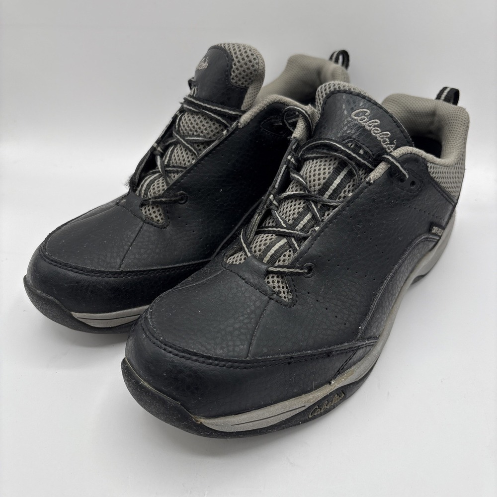 Cabela's Dry-Plus Black‎ Leather Size 10 M Shoes